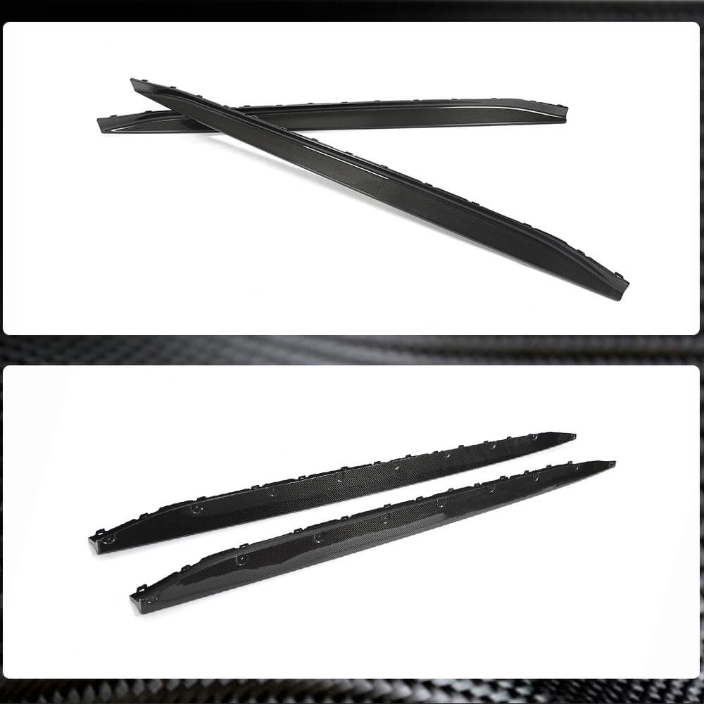 MagicDrift DTM Style Side Skirt Extensions For BMW E46 M3 / 3-Series (2001-2011) - Urethane 8 thumbnail image
