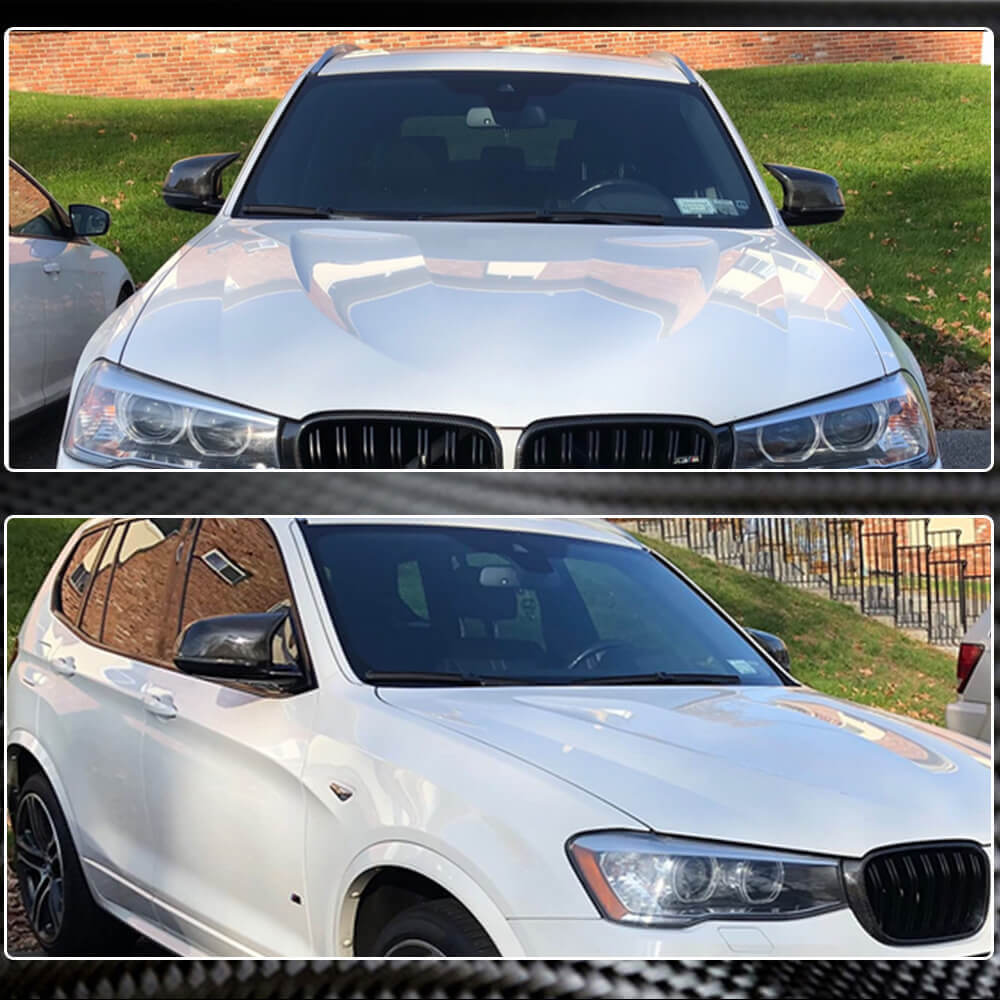 Overlay Carbon Fiber Style Black Side Mirror cover Caps for BMW F25 X3 F26 X4 F15 X5 F16 X6 14-18 M Style Look accessor | Malaysia Overlay Carbon Fiber Style Black Side Mirror cover Caps for BMW F25 X3 F26 X4 F15 X5 F16 X6 14-18 M Style Look accessor | Malaysia