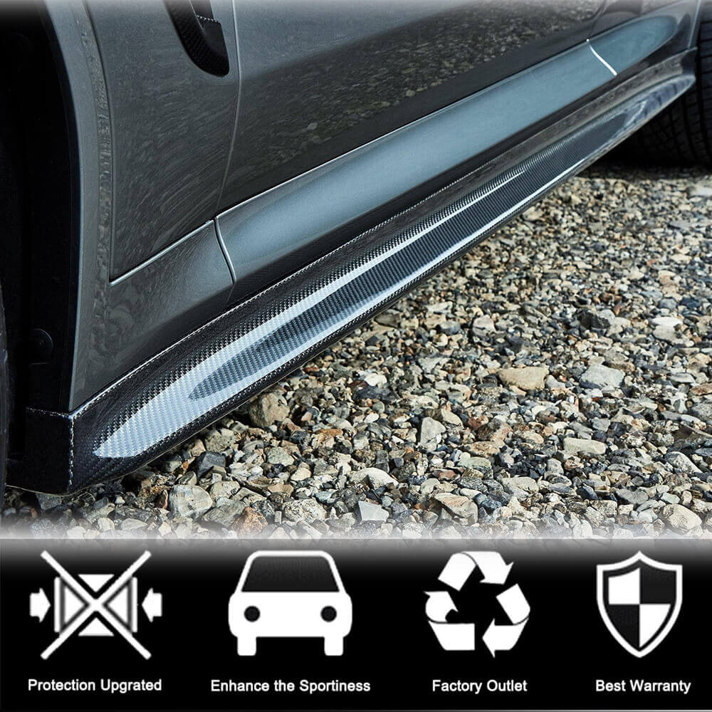 BMW X3 M-Sport X3M F97 X4 M Sport X4M F98 Carbon Fiber Side Skirts