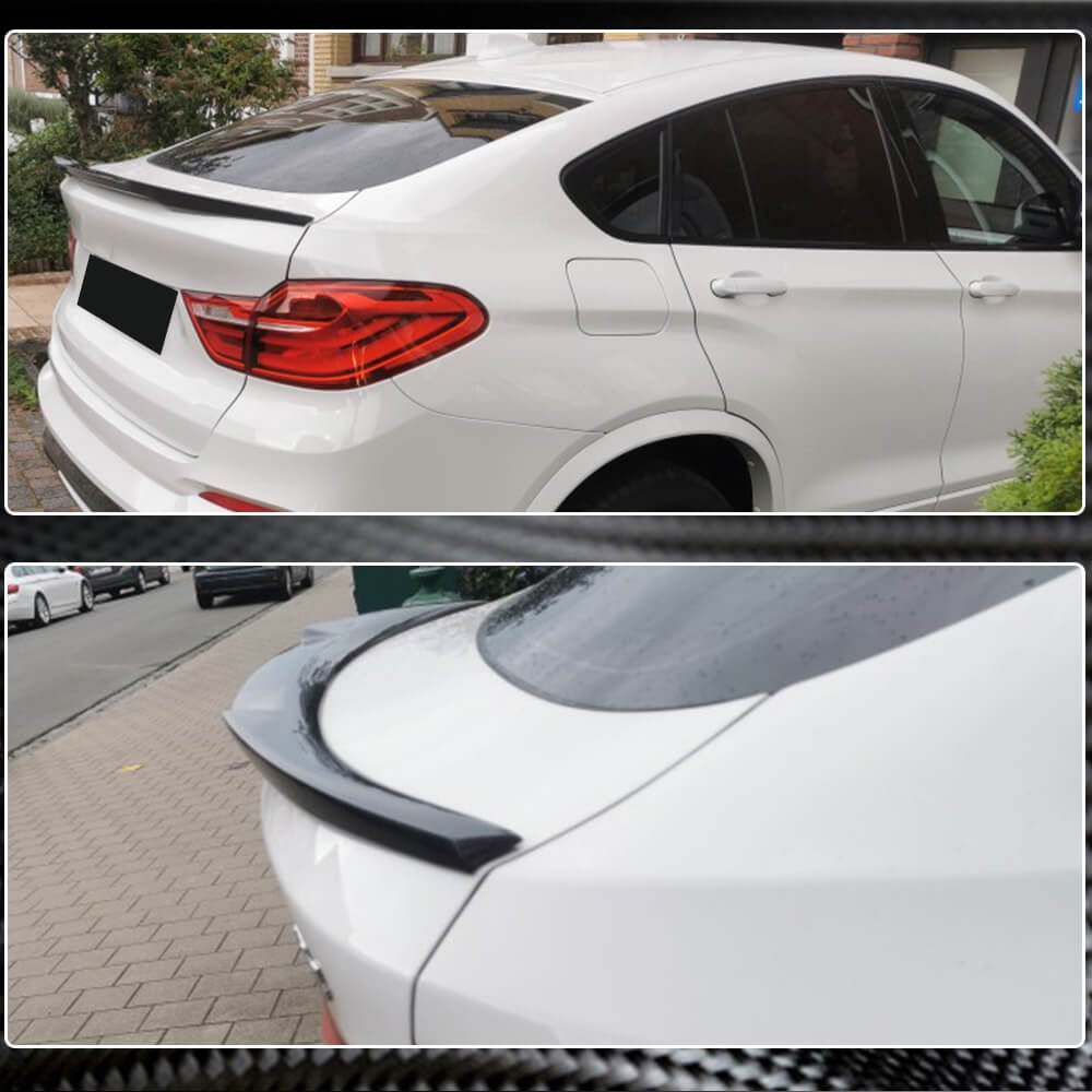 X4 Rear Lens Mod BMW X4 F26 M40i Carbon Fiber Rear Trunk Spoiler Wing | Exterior Mods