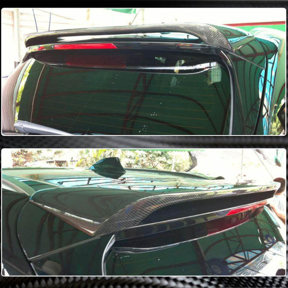 For BMW X5 F15 Carbon Fiber Rear Roof Spoiler Window Wing Lip | xDrive 35i 40e 50i