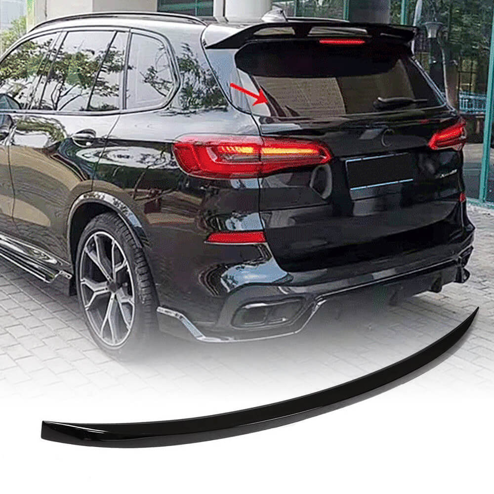 X5 Rear Window BMW X5 G05 Glossy Black ABS Rear Window Spoiler Wing Lip
