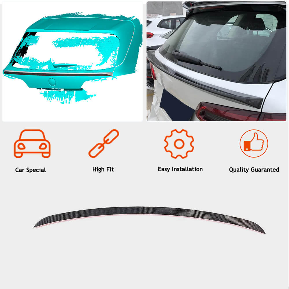 X5 Rear Window BMW X5 G05 Carbon Fiber Rear Window Spoiler Wing Lip | Exterior Mods ...