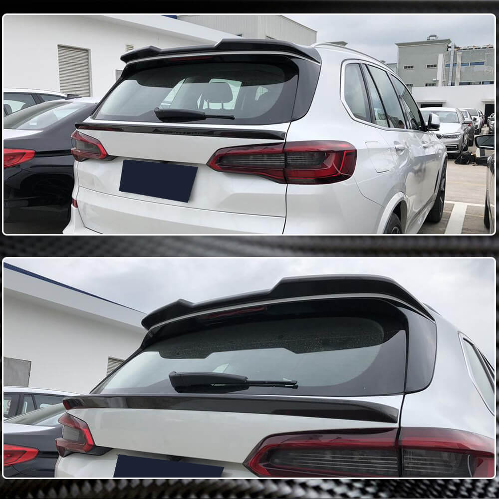 X5 Rear Window BMW X5 G05 Carbon Fiber Rear Window Spoiler Wing Lip | Exterior Mods ...