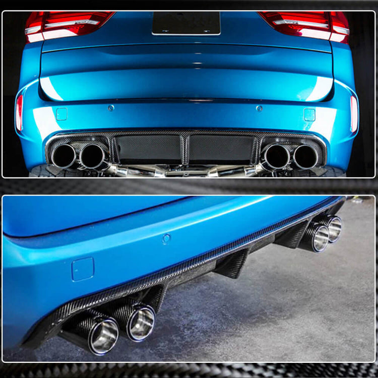 BMW X5M F85 Carbon Fiber Rear Bumper Diffuser | Exterior Mods