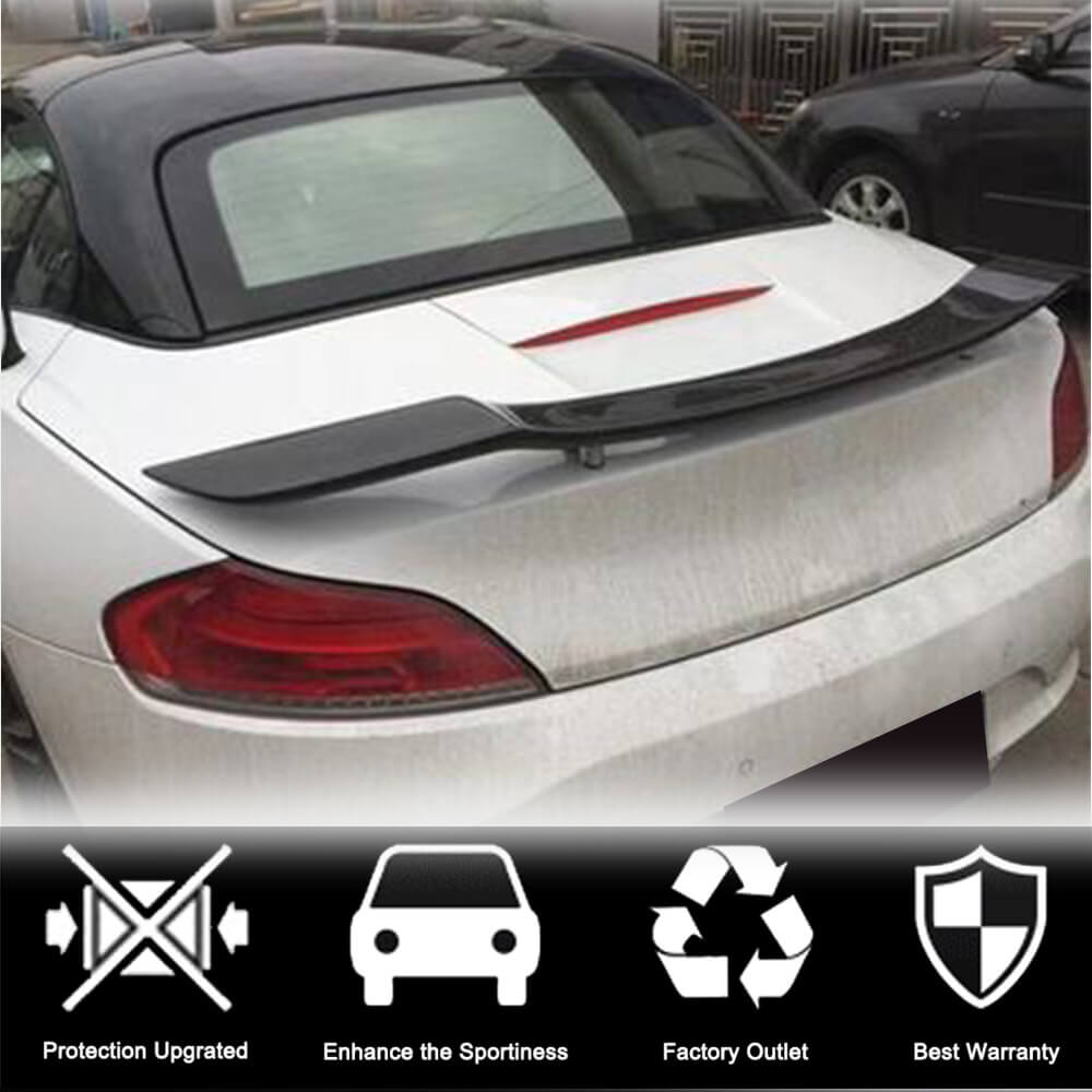 BMW Z4 E89 Carbon Fiber Rear Trunk Spoiler Wing Lip | Exterior Mods