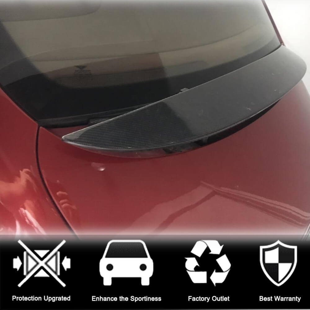 Bentley GT Continental Carbon Fiber Rear Window Spoiler & Wing & Lip