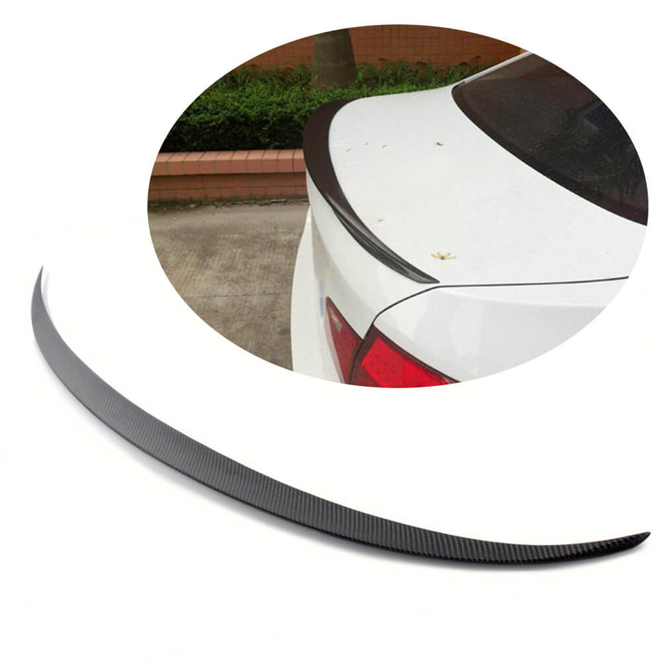 BMW 5 Series F10 Carbon Fiber Rear Trunk Spoiler Boot Wing Lip | 520i 523i 528i 530i 535i 550i M5-Ahacarbon