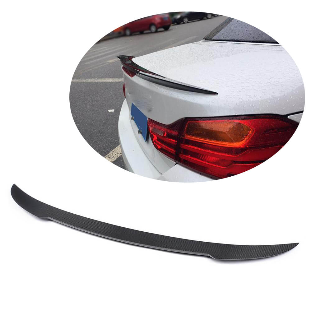 BMW F33 F83 M4 Carbon Fiber Rear Trunk Spoiler Wing Lip | Exterior Mods ...