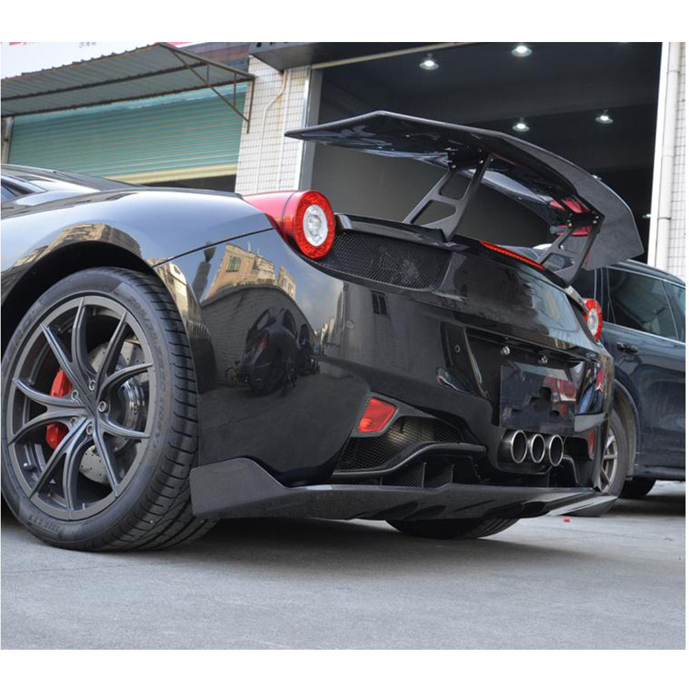 458 Rear Mesh Get Ferrari 458 Rear Trunk Spoiler | Carbon Fiber Parts for Ferrari