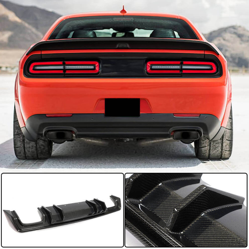 Dodge Challanger Rear Premium Carbon Fiber Parts for Dodge Vehicles – tagged “dodge ...