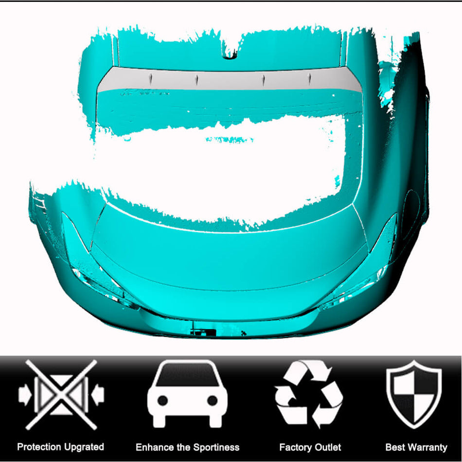 For Subaru BRZ 2021-2023 Carbon Fiber Rear Trunk Spoiler Boot Wing Lip Rear Roof Spoiler