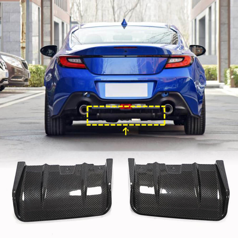 Get Subaru Brz Rear Bumper Diffuser | Carbon Fiber Parts for Subaru Brz ...