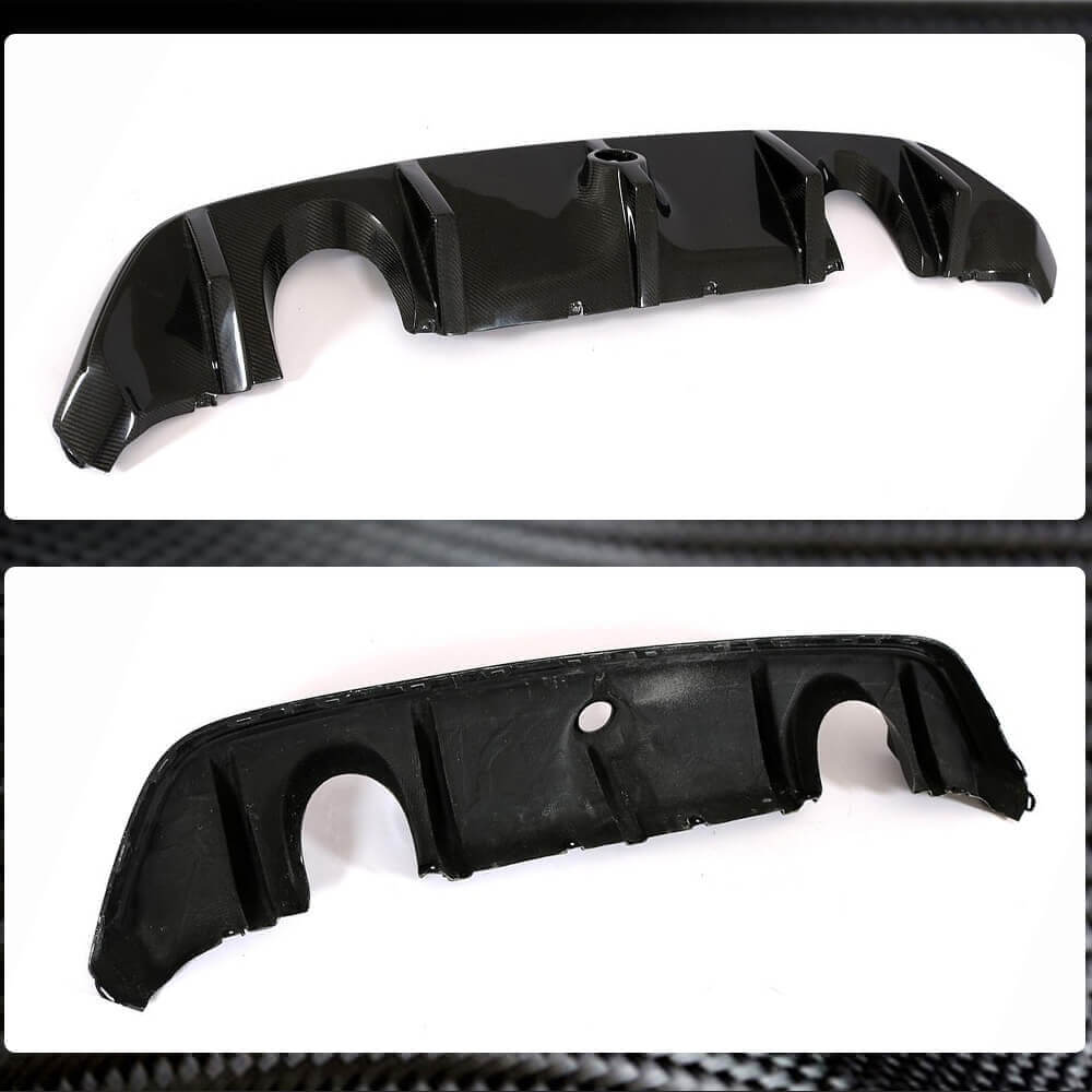 Ford Focus RS MK3 Carbon Fiber Rear Bumper Diffuser | Exterior Mods