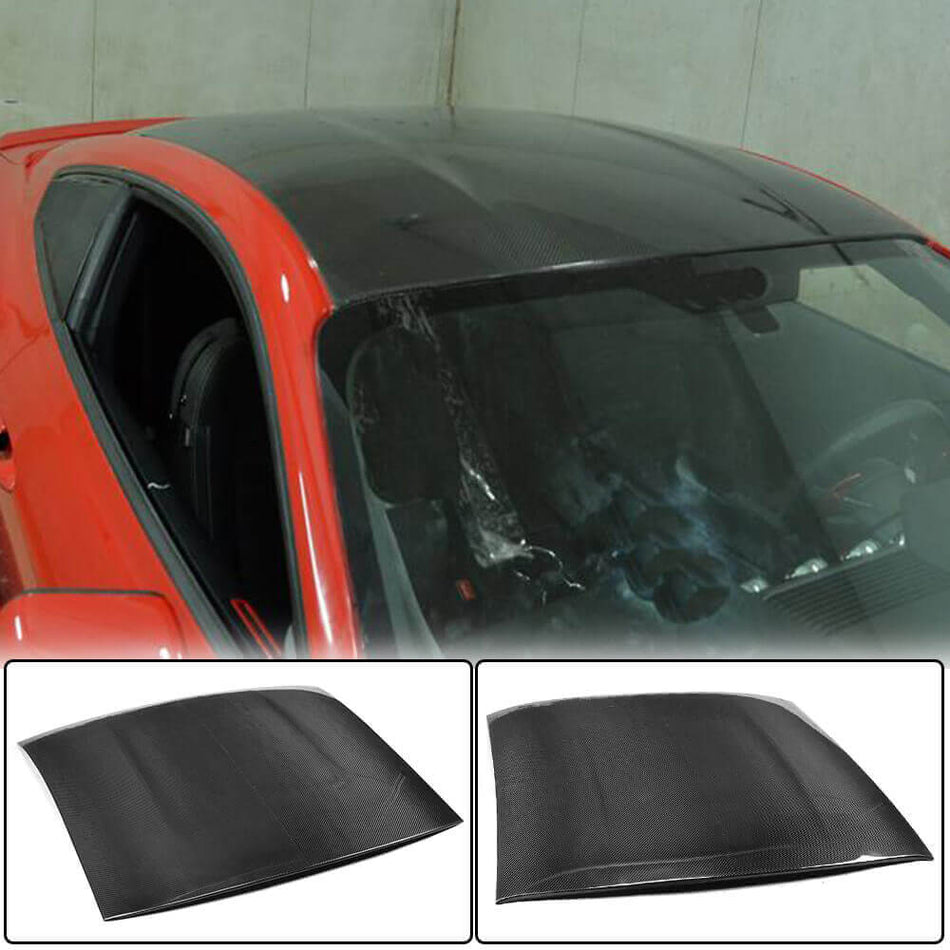 For Ford Mustang V6 V8 GT Shelby GT350R Coupe Carbon Fiber Car Roof Cover
