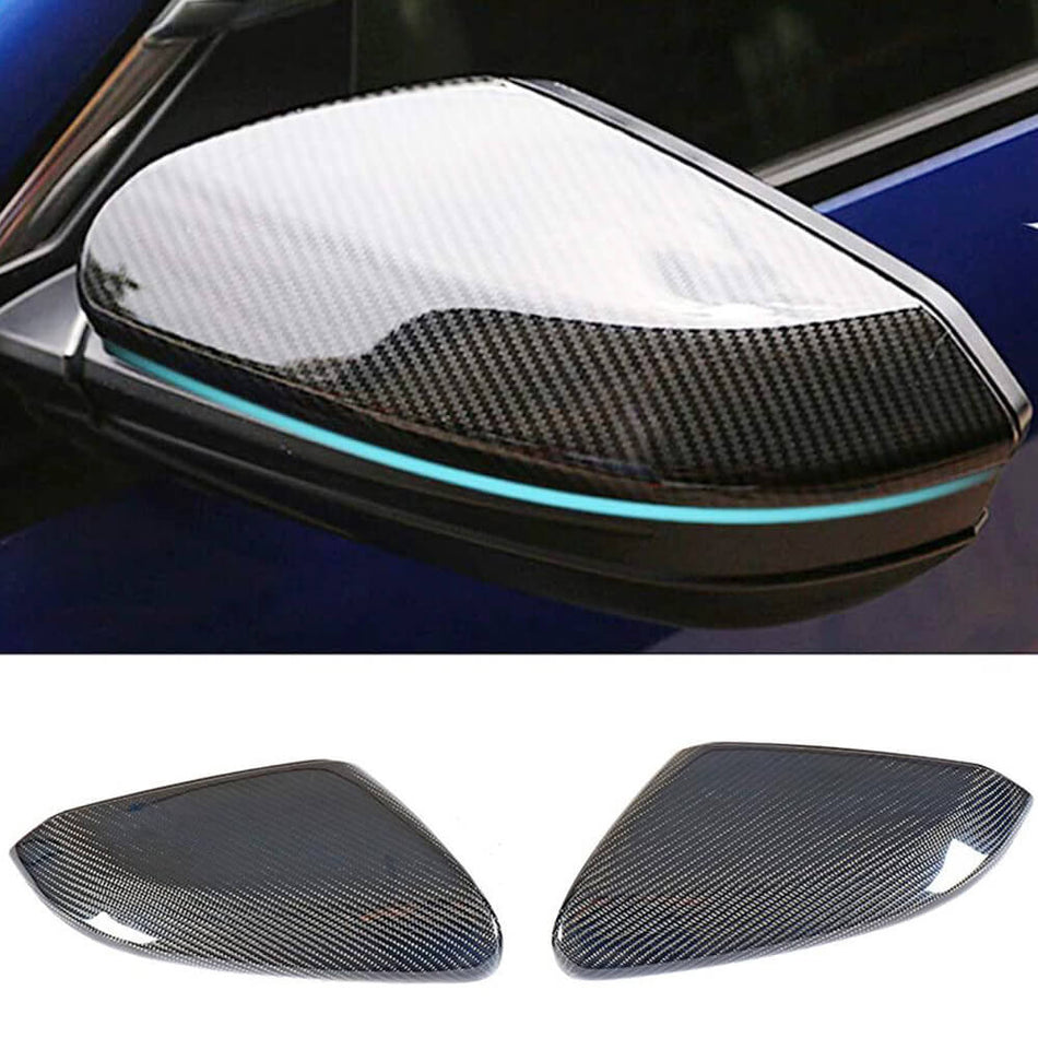 For Honda Civic 10th Replacment Carbon Fiber Side Rearview Mirror Cover Caps