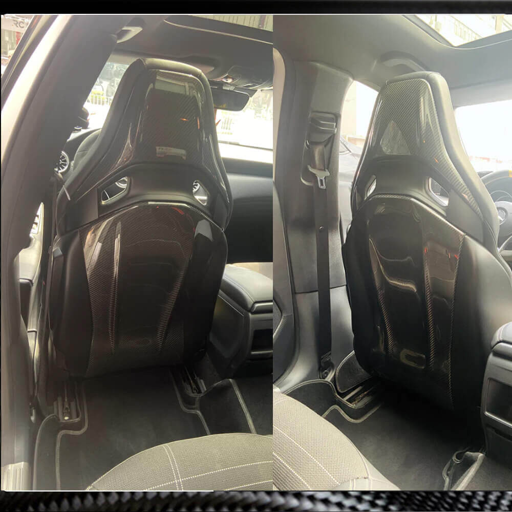 Mercedes Benz AMG Carbon Fiber Seat Back Cover | Interior Accessories