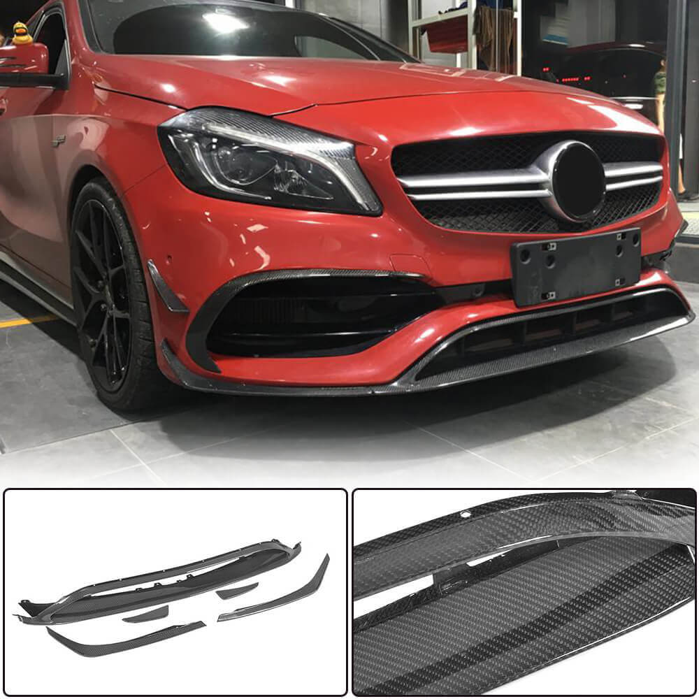 AMG A45 カーボンボンネット AクラスのAMG A45・カーボンボンネットに変更に関するカスタム事例｜車