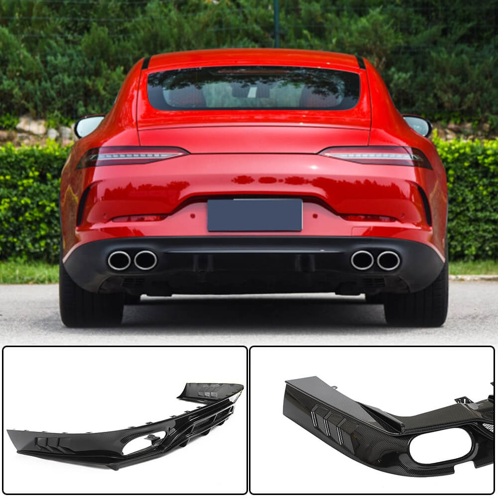 Mercedes Benz AMG GT53 Dry Carbon Fiber Rear Diffuser | Exterior Mods