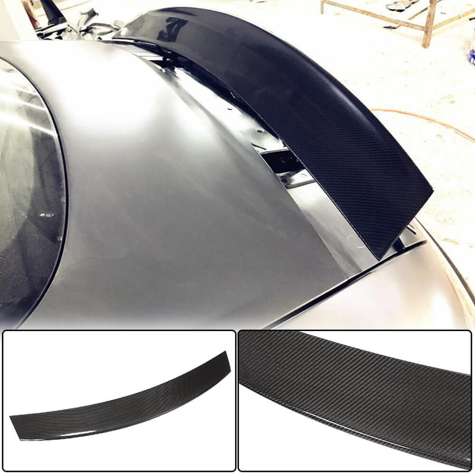 For Mercedes Benz AMG GT/GT S C190 Coupe Carbon Fiber Rear Trunk Spoiler Boot Wing Lip