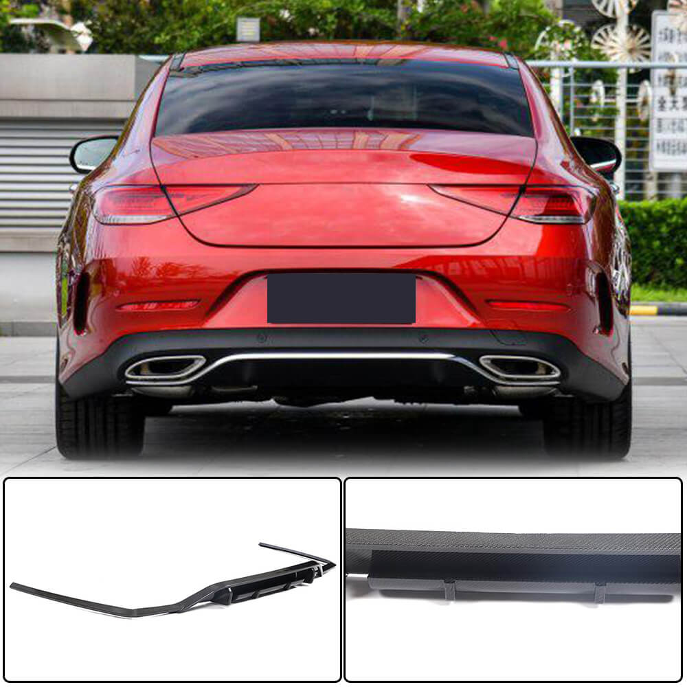 Cls Rear Diffuser Mercedes Benz CLS300 CLS350 CLS450 Carbon Fiber Rear Bumper Diffuser ...