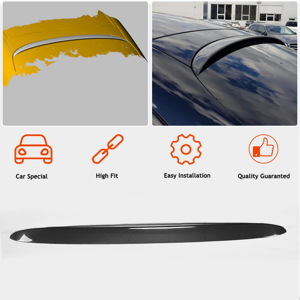Mercedes Benz GLC Coupe C253 GLE63 Carbon Fiber Rear Window Spoiler