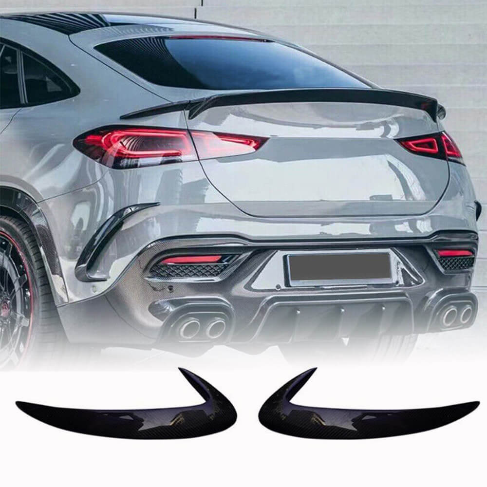 Gle Rear Bumper Different Benz C167 GLE350 Carbon fiber Rear Bumper Splitters