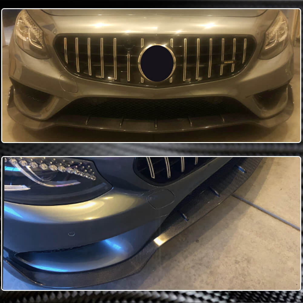 S Class Coupe W217 SQ Style Dry Carbon Fiber Spoiler main image 1