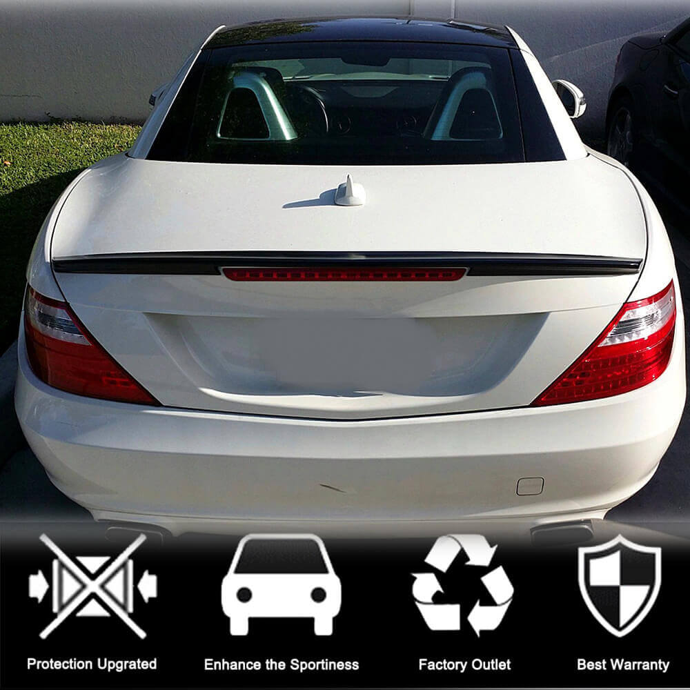 Mercedes Benz R172 SLK 250 Carbon Fiber Trunk Spoiler & Rear Wing Lip