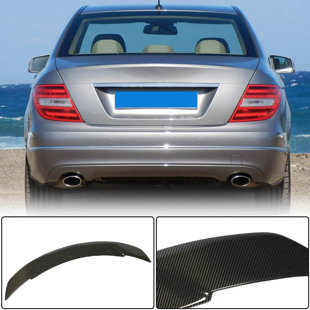 エアロパーツ Fit On 08-14 Benz W204 C350 C250 C200 Carbon Fiber V