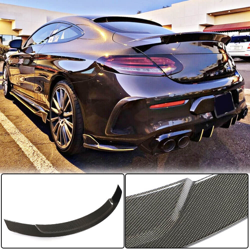 Carbon Fiber Parts for Mercedes Benz C Class – Ahacarbon