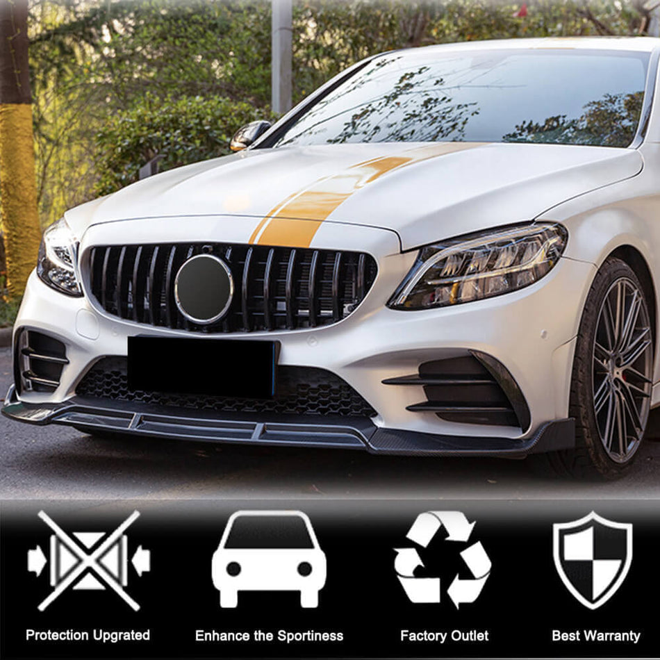 Carbon Fiber Parts for Mercedes Benz C Class – Ahacarbon