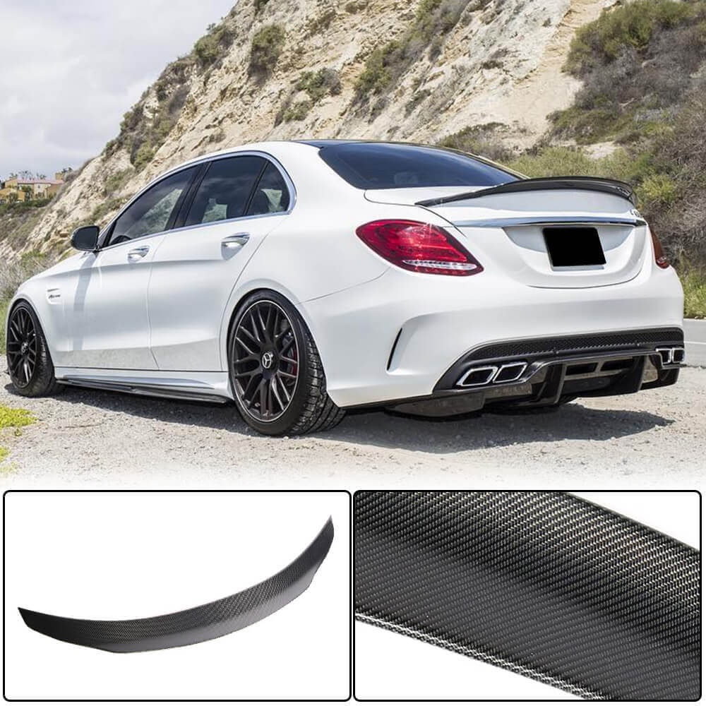 Carbon Fiber Parts for Mercedes Benz C Class – Ahacarbon