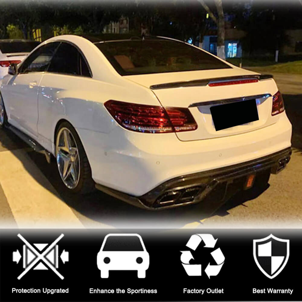 Mercedes Benz W207 C207 Carbon Fiber Rear Diffuser Lip | Exterior Mods ...