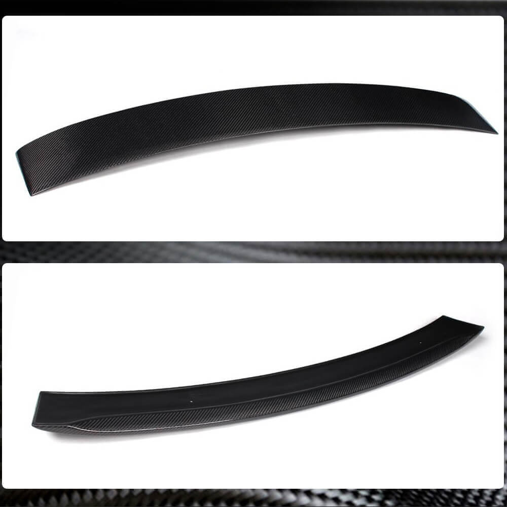 Mercedes Benz W212 E300 E63 Carbon Fiber Rear Roof Spoiler Window Wing