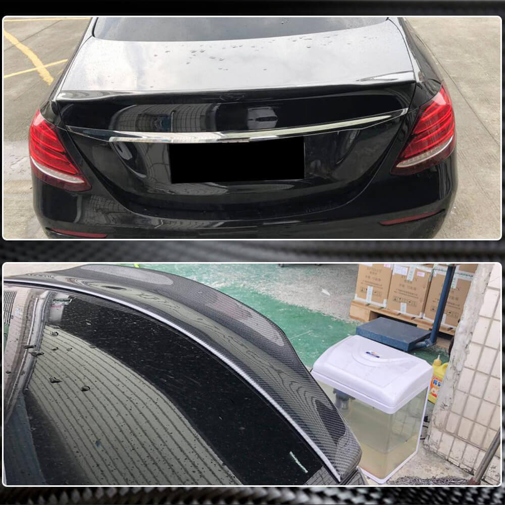 Carbon Fiber PSM Trunk Spoiler Wing 15-21 Mercedes W205 C Class Carbon Fiber PSM Trunk Spoiler Wing 15-21 Mercedes W205 C Class