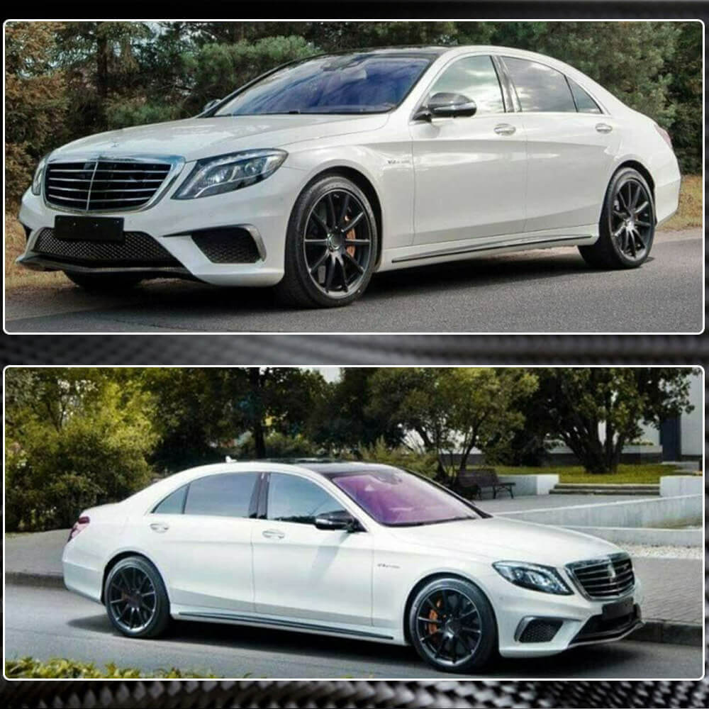 Mercedes Benz W222 S600 S63 Carbon Fiber Side Skirts | Exterior Mods