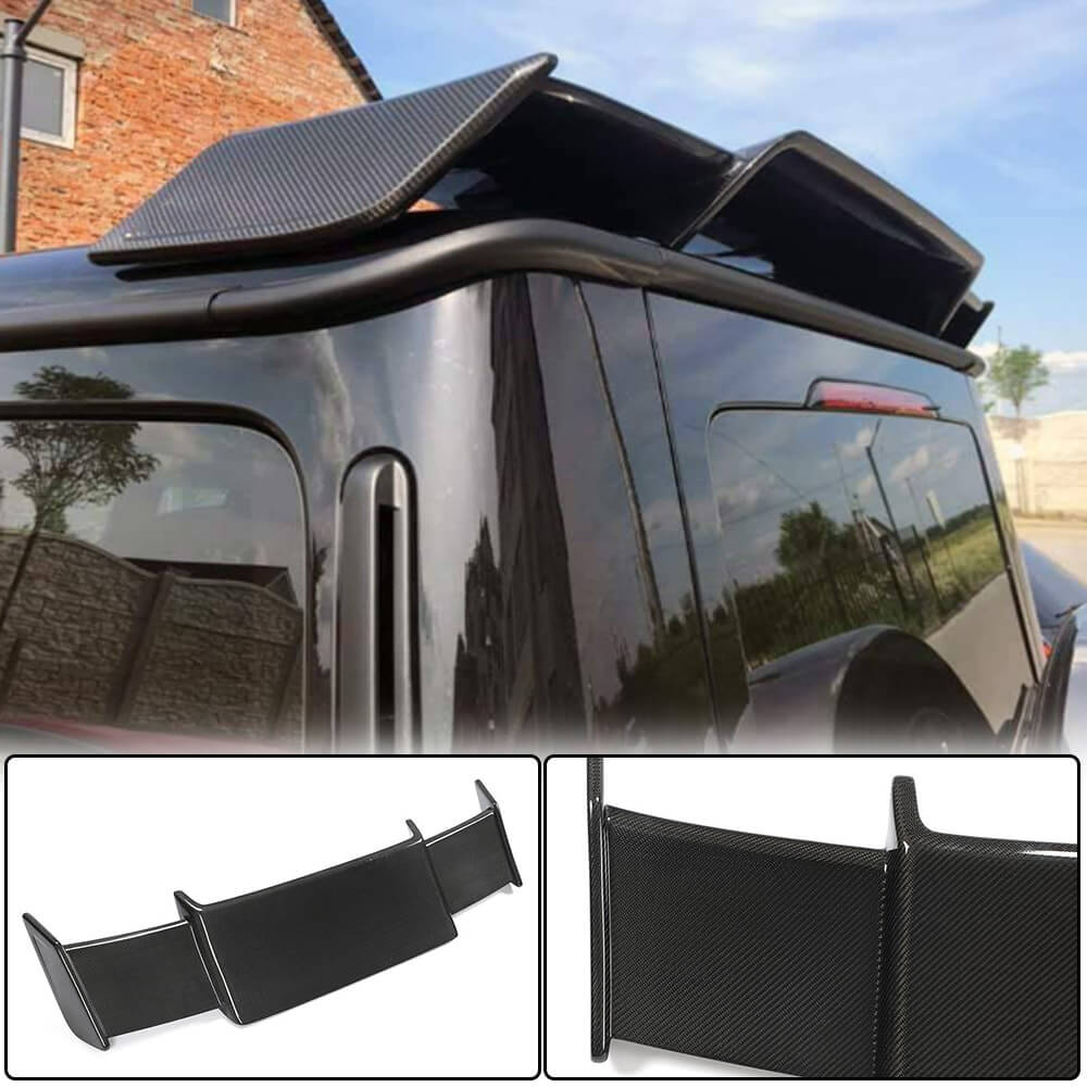 Mercedes Benz W463 2019UP Rear Roof Spoiler Dry Carbon Fiber-Ahacarbon