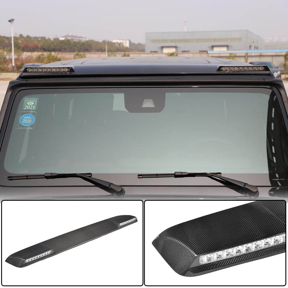 G63 Rear Spoiler W464 2019 2020 2021 G500 G550 G65 Brabus Carbon Fiber G63 Rear Spoiler W464 2019 2020 2021 G500 G550 G65 Brabus Carbon Fiber