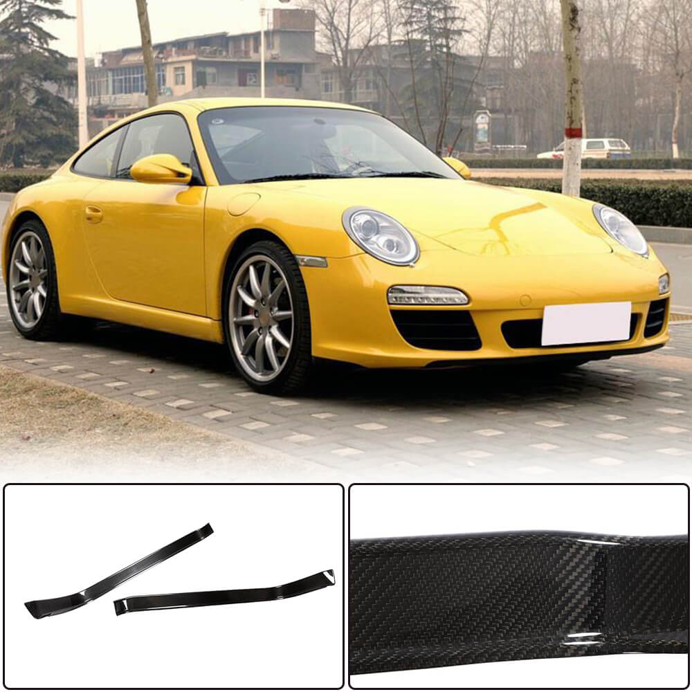 Porsche 911 2005-2012 Threshold Panels Door Sills Dry Carbon Fiber-Ahacarbon