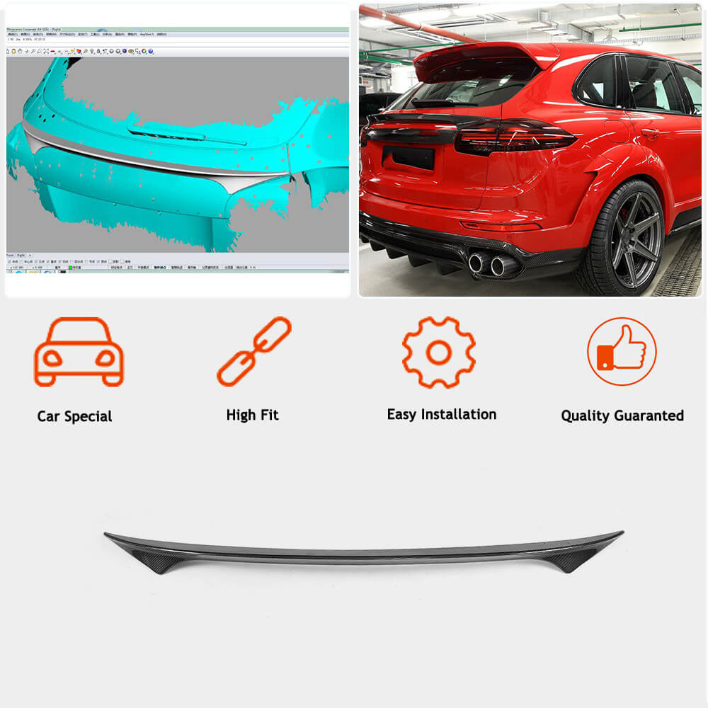 Carbon Fiber Body Kits for Porsche Cayenne – Ahacarbon