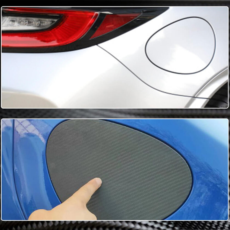 For Subaru BRZ Toyota GR86 Dry Carbon Fiber Fuel Tank Cover Trim Car Accessories