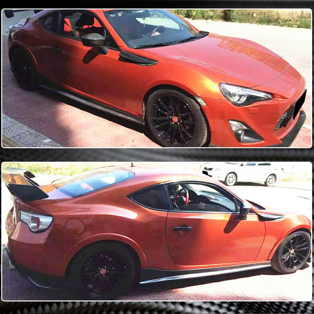 Subaru BRZ Toyota GT86 FT86 Scion FR-S 2013-2020 Side Skirts Carbon Fiber-Ahacarbon