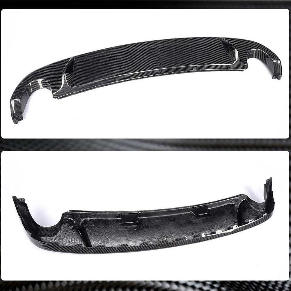 Mk6 Golf Rear Diffuser Volkswagen VW Golf 6 MK6 GTI Carbon Fiber Rear Diffuser Bumper Valance