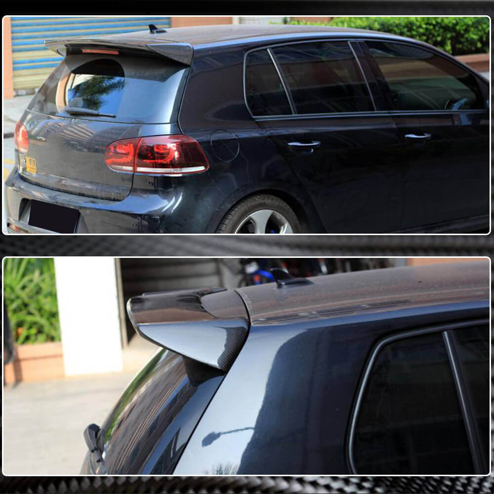 Volkswagen VW Golf 6 MK6 GTI R/R20 2010-2013 Rear Roof Spoiler Carbon ...