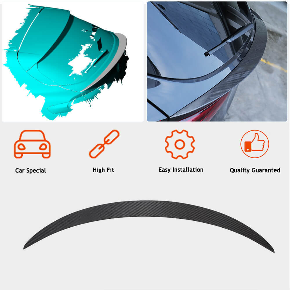 Alfa Romeo Stelvio rear trunk middle spoiler feature image