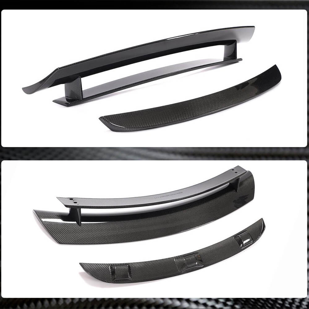 Porsche 987 Cayman Coupe rear trunk spoiler product views