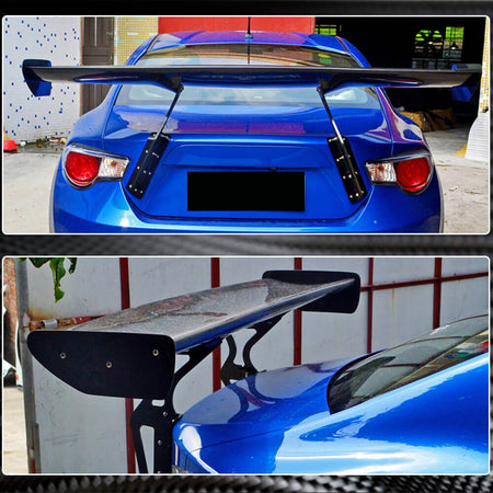Subaru BRZ Toyota 86 GT style rear wing spoiler detail view