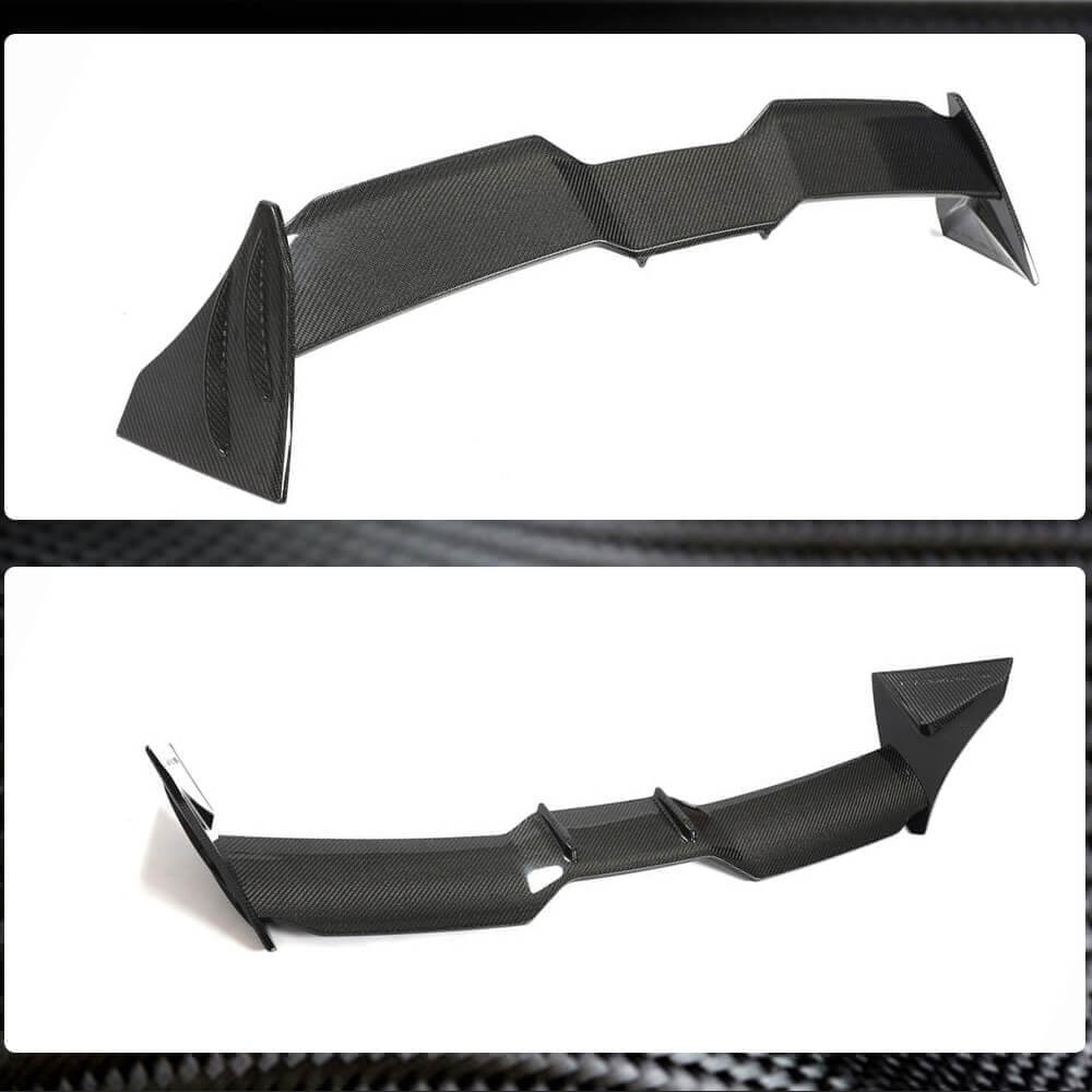 Volkswagen Golf 8 MK8 GTI/R rear roof spoiler multiple product views